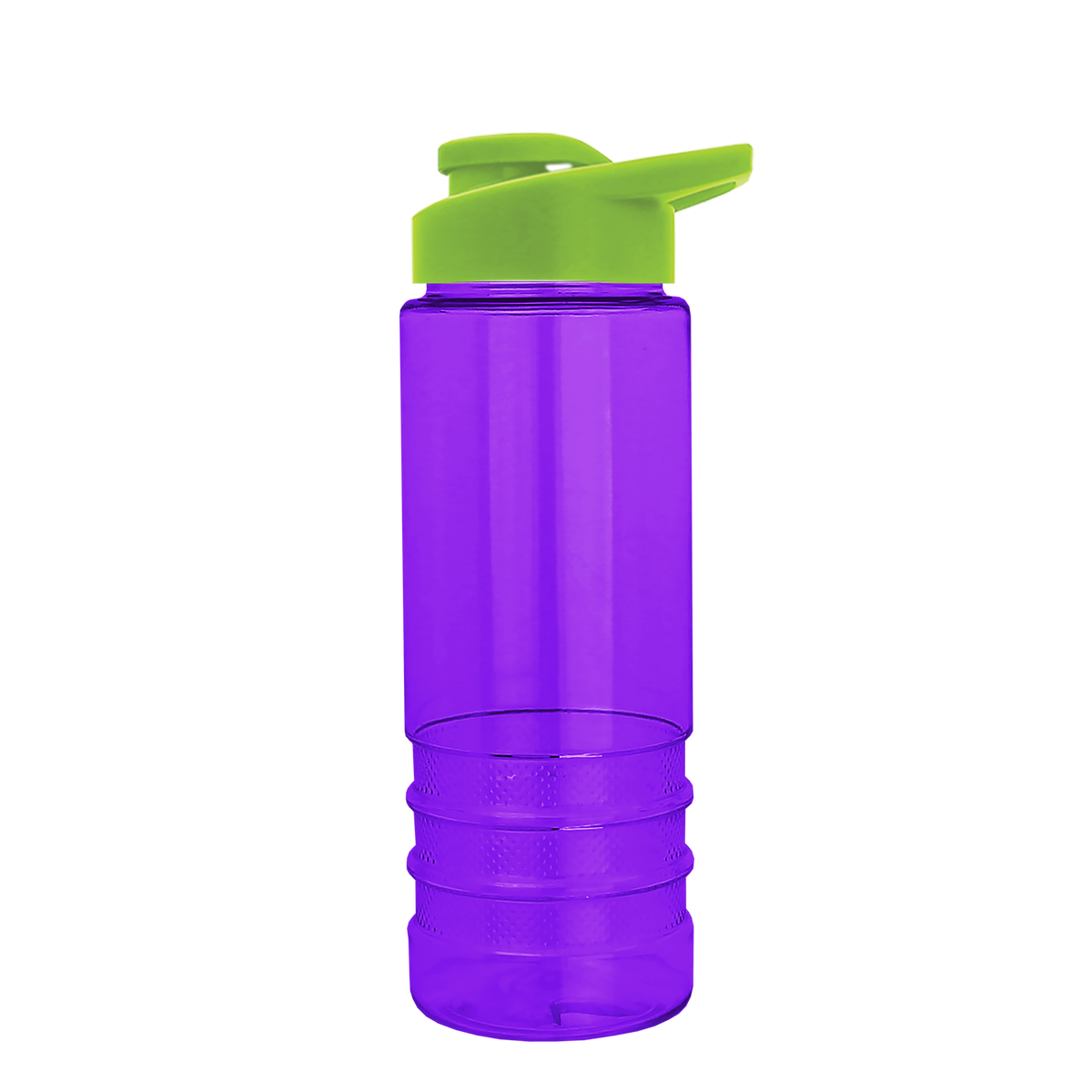 Custom logo Salute Bottle with Drink-Thru Lid - 24 oz.
