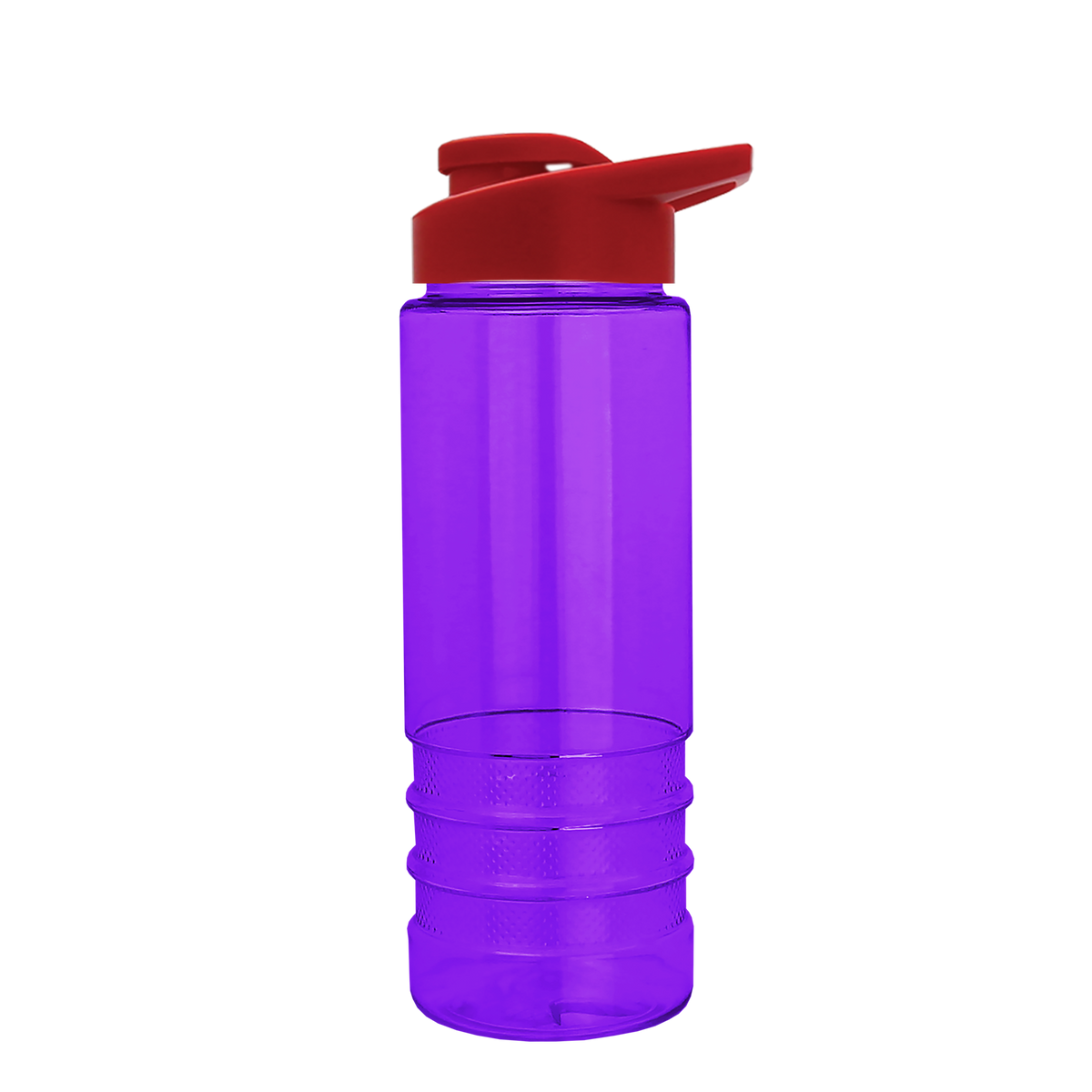 Custom logo Salute Bottle with Drink-Thru Lid - 24 oz.