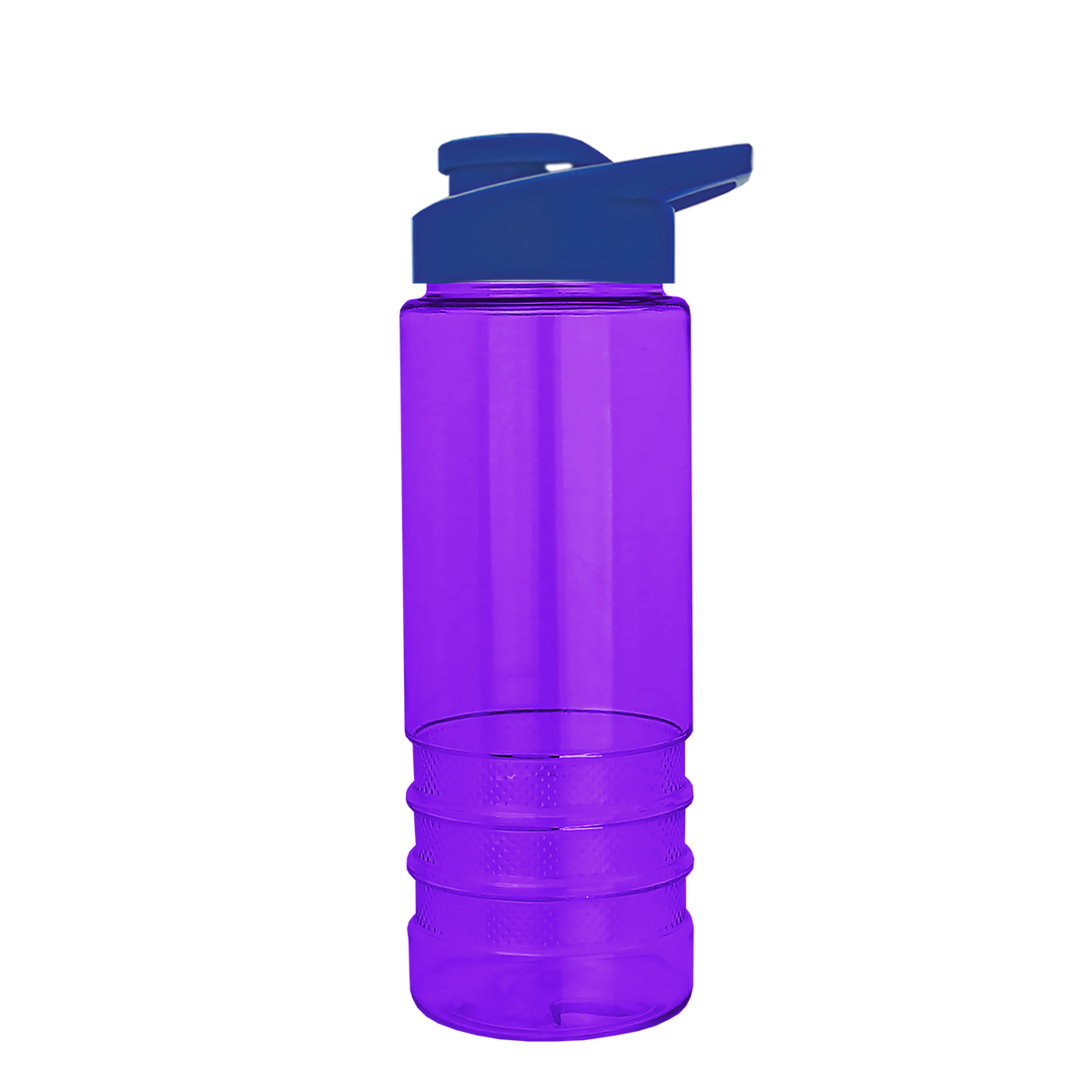 Custom logo Salute Bottle with Drink-Thru Lid - 24 oz.