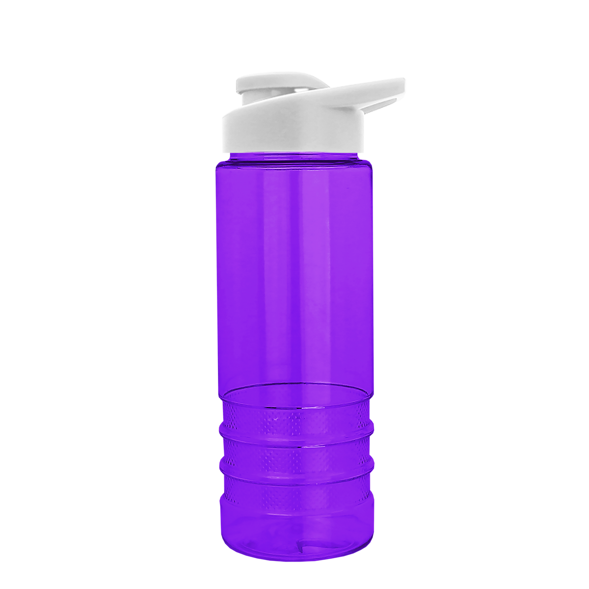 Custom logo Salute Bottle with Drink-Thru Lid - 24 oz.