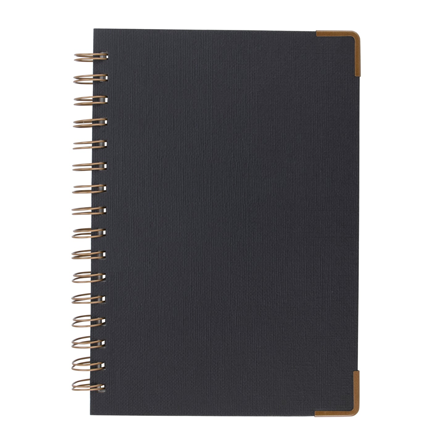 Woven Paper Hardback With Metal Accents Notebook