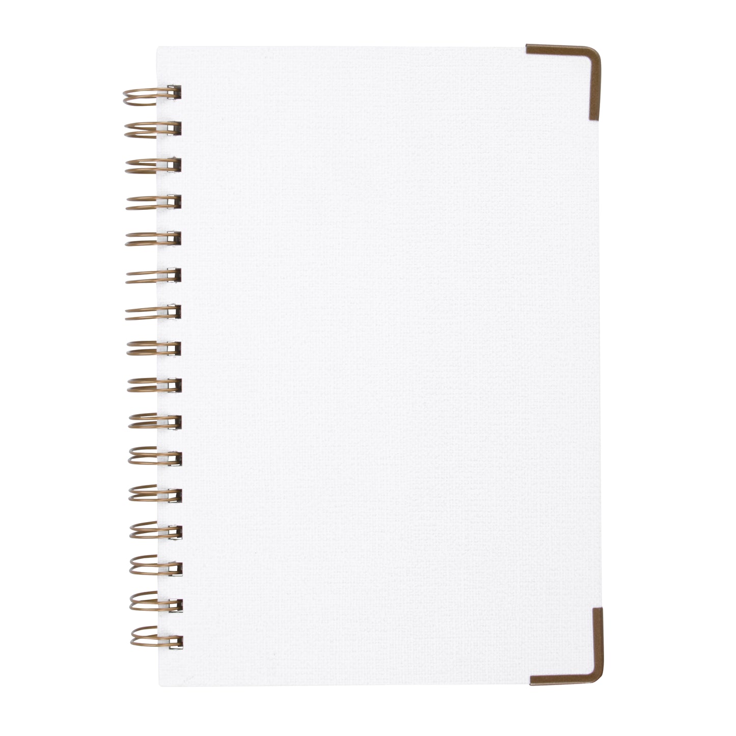 Woven Paper Hardback With Metal Accents Notebook