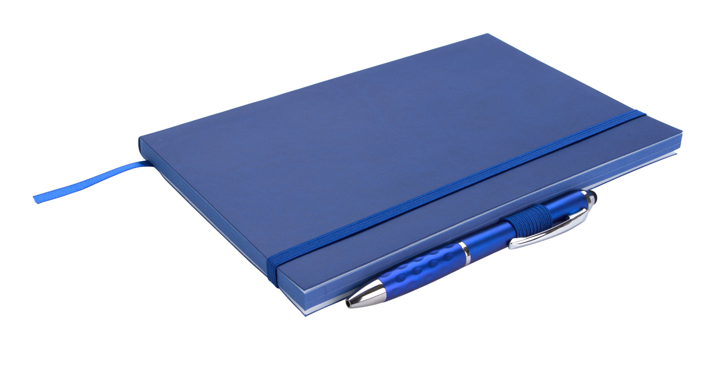 Color Edge Journal with Metallic Stylus Pen