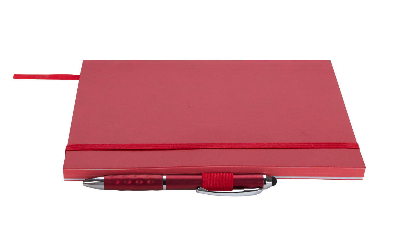 Color Edge Journal with Metallic Stylus Pen