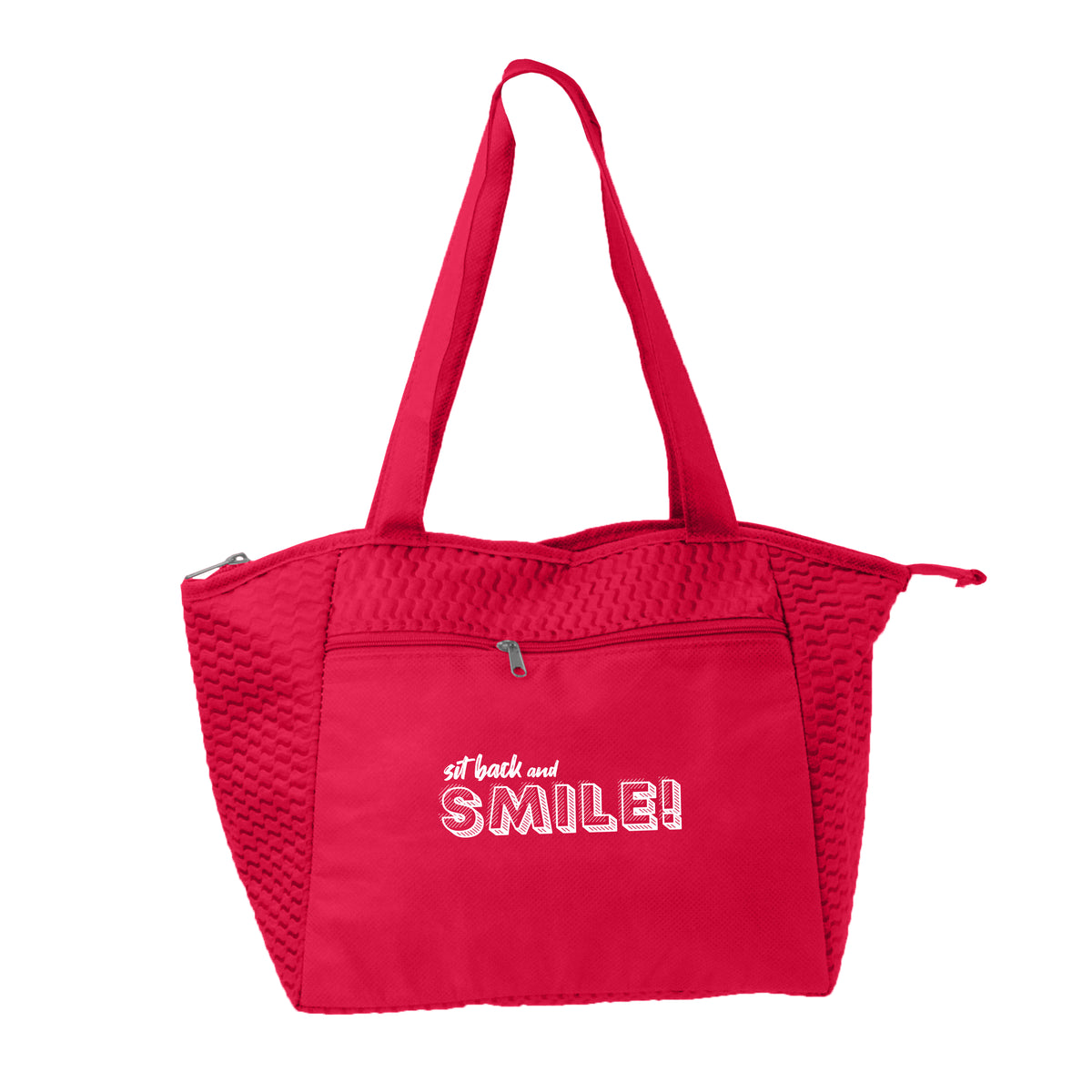 Custom logo Poly Pro Lunch Wave Tote