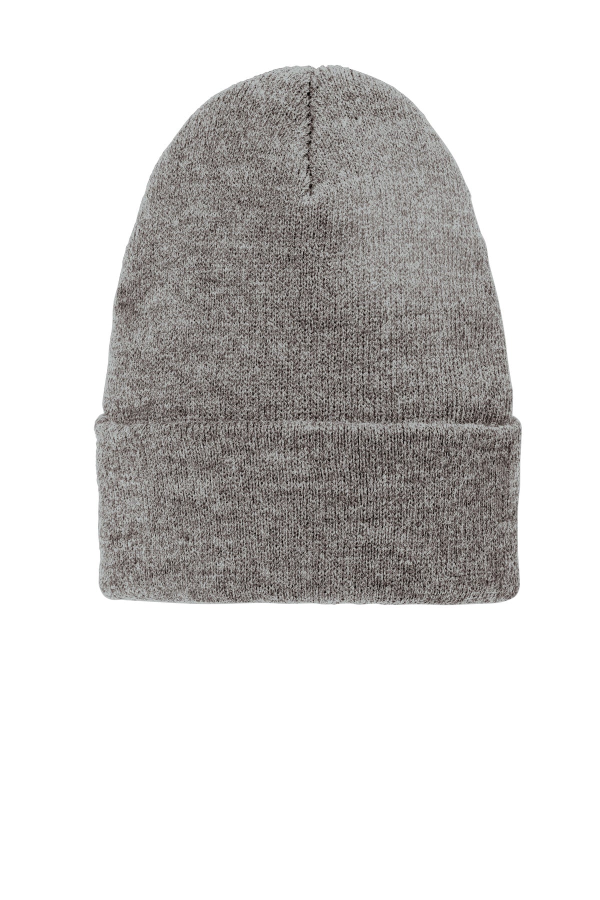 Custom logo Volunteer Knitwear™ Chore Beanie VL10 in Light Heather Grey