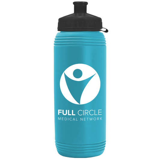 Pint Sport Bottle with Tethered Push-Pull Lid - 16 oz.