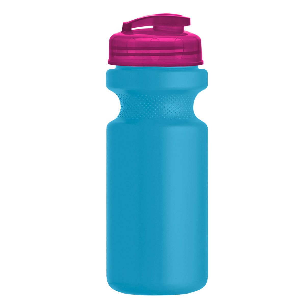 Custom logo Recycled Bike Bottle with Flip-Top Lid - 22 oz.