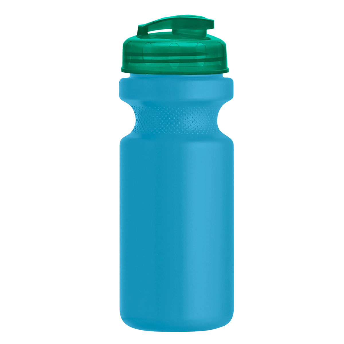 Custom logo Recycled Bike Bottle with Flip-Top Lid - 22 oz.