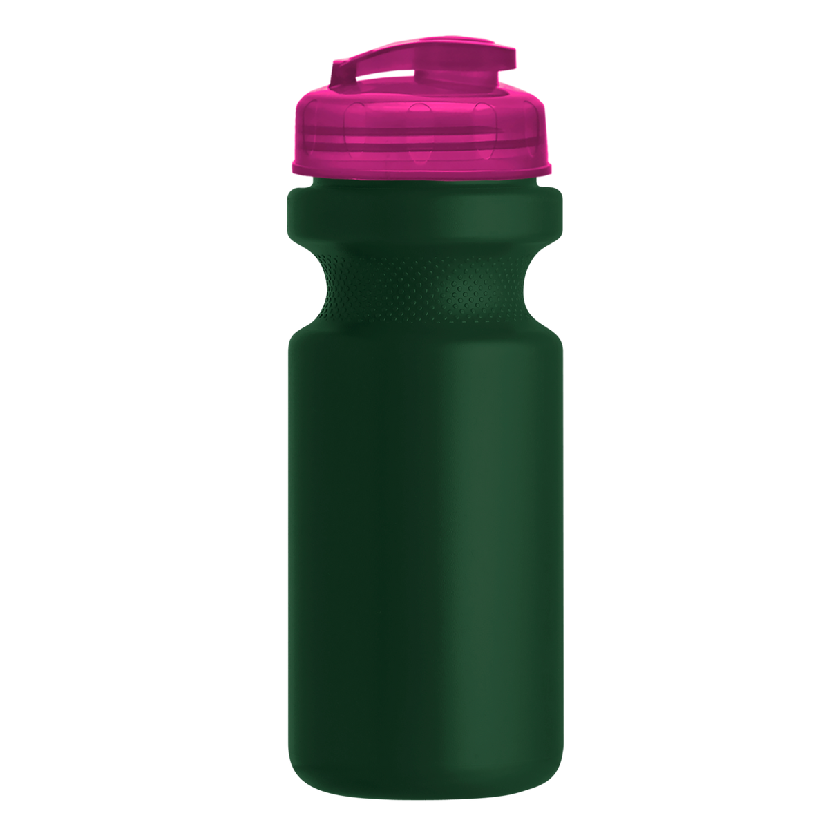Custom logo Recycled Bike Bottle with Flip-Top Lid - 22 oz.