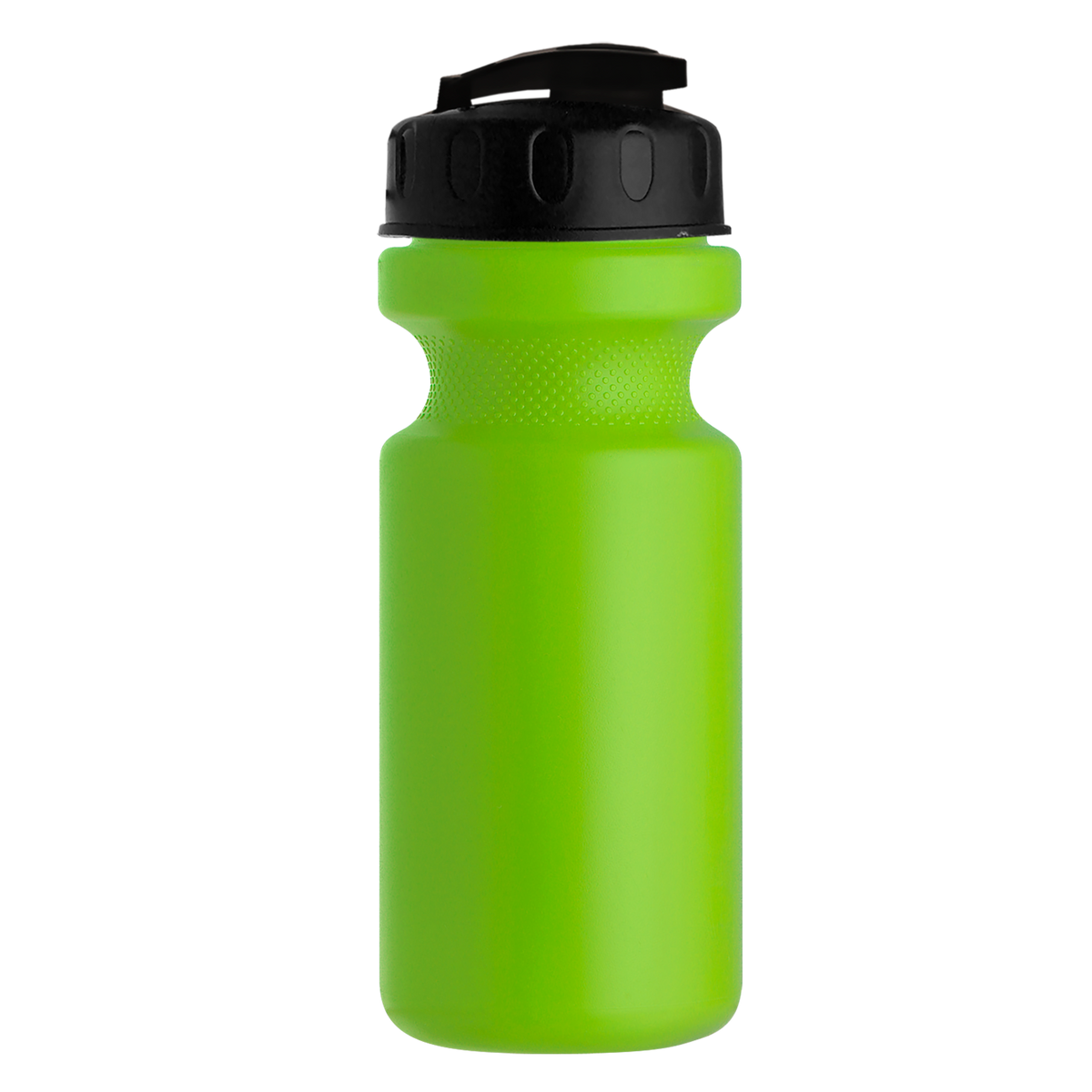 Custom logo Recycled Bike Bottle with Flip-Top Lid - 22 oz.