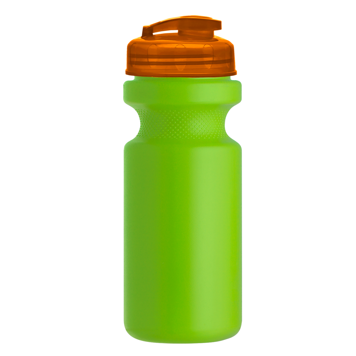 Custom logo Recycled Bike Bottle with Flip-Top Lid - 22 oz.