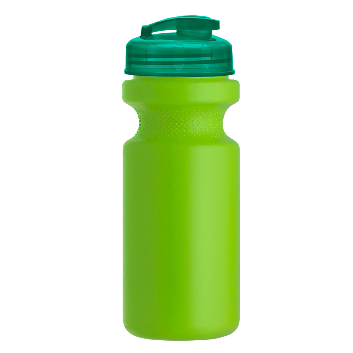 Custom logo Recycled Bike Bottle with Flip-Top Lid - 22 oz.