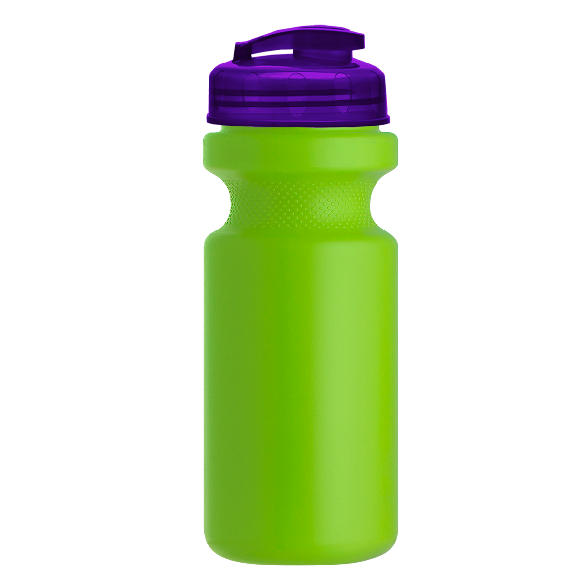 Custom logo Recycled Bike Bottle with Flip-Top Lid - 22 oz.