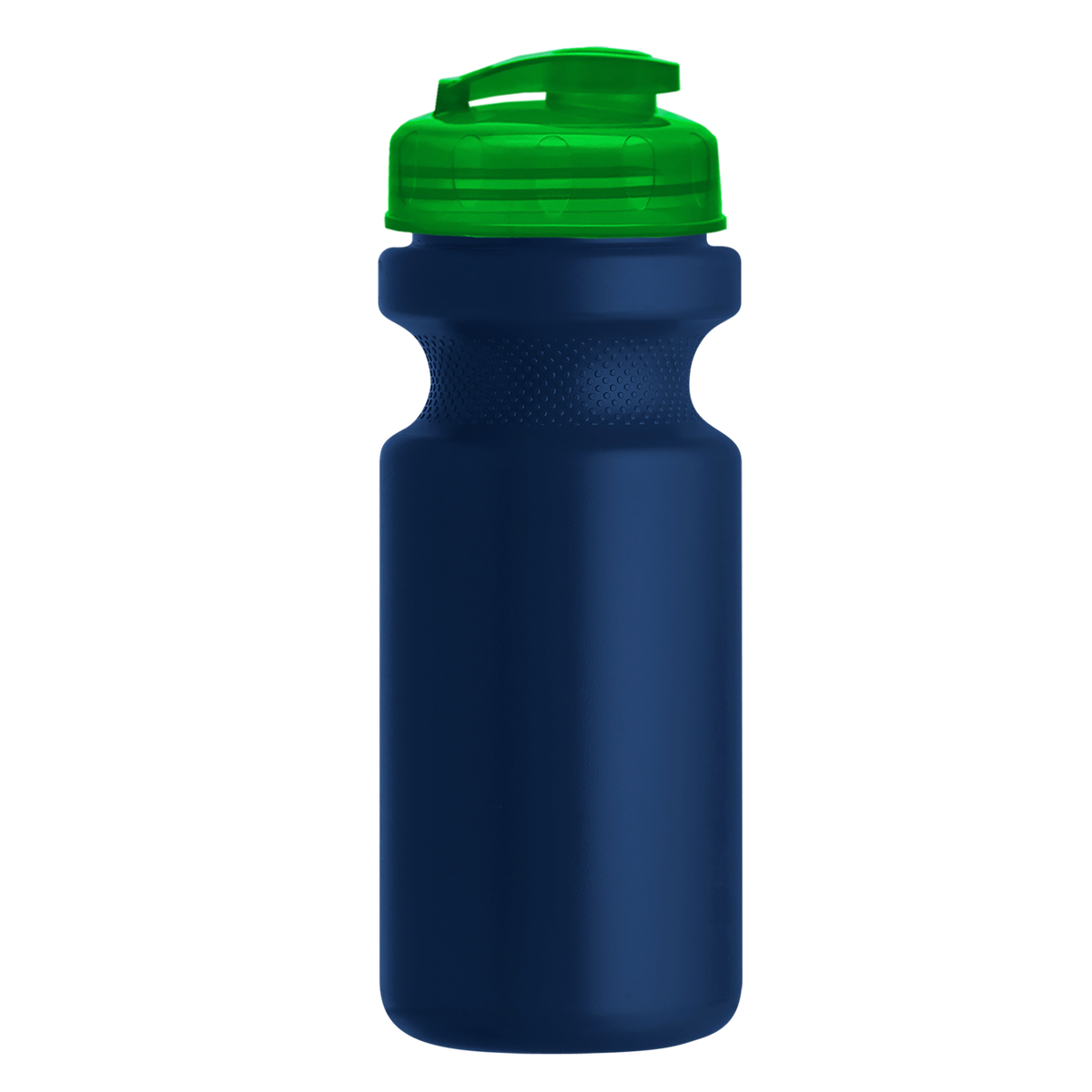 Custom logo Recycled Bike Bottle with Flip-Top Lid - 22 oz.