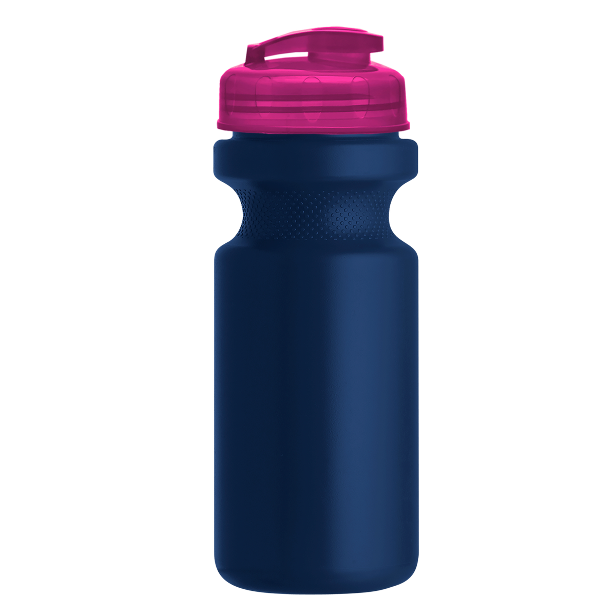 Custom logo Recycled Bike Bottle with Flip-Top Lid - 22 oz.