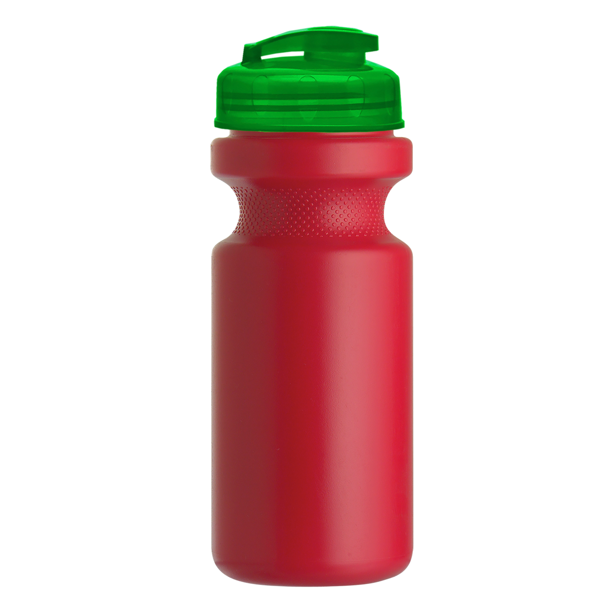 Custom logo Recycled Bike Bottle with Flip-Top Lid - 22 oz.