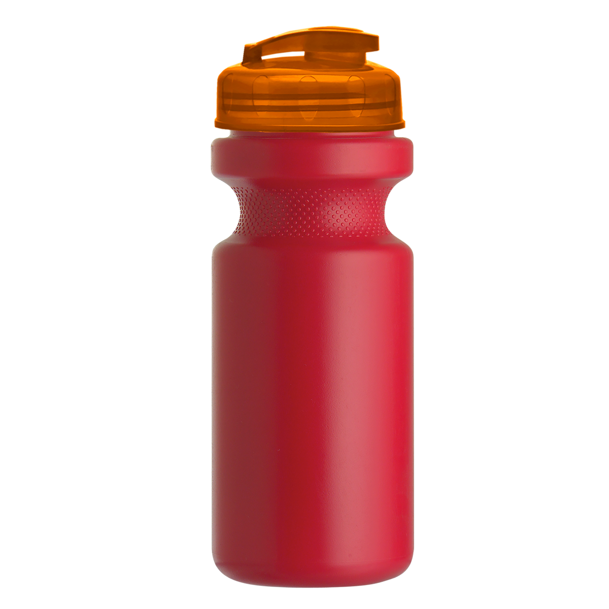 Custom logo Recycled Bike Bottle with Flip-Top Lid - 22 oz.