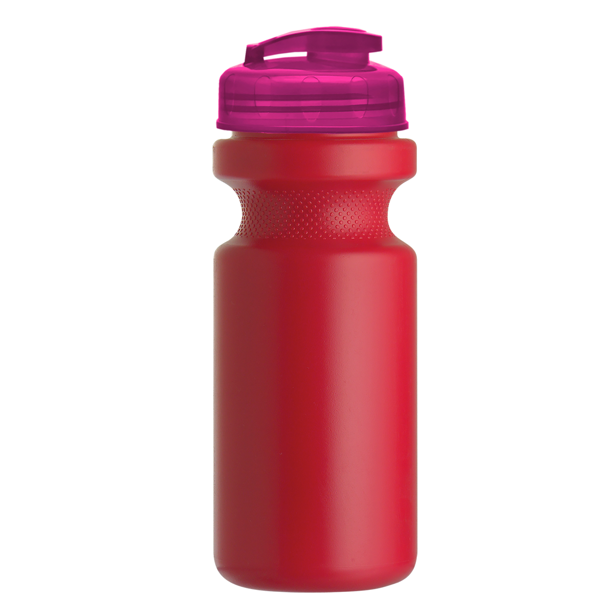 Custom logo Recycled Bike Bottle with Flip-Top Lid - 22 oz.