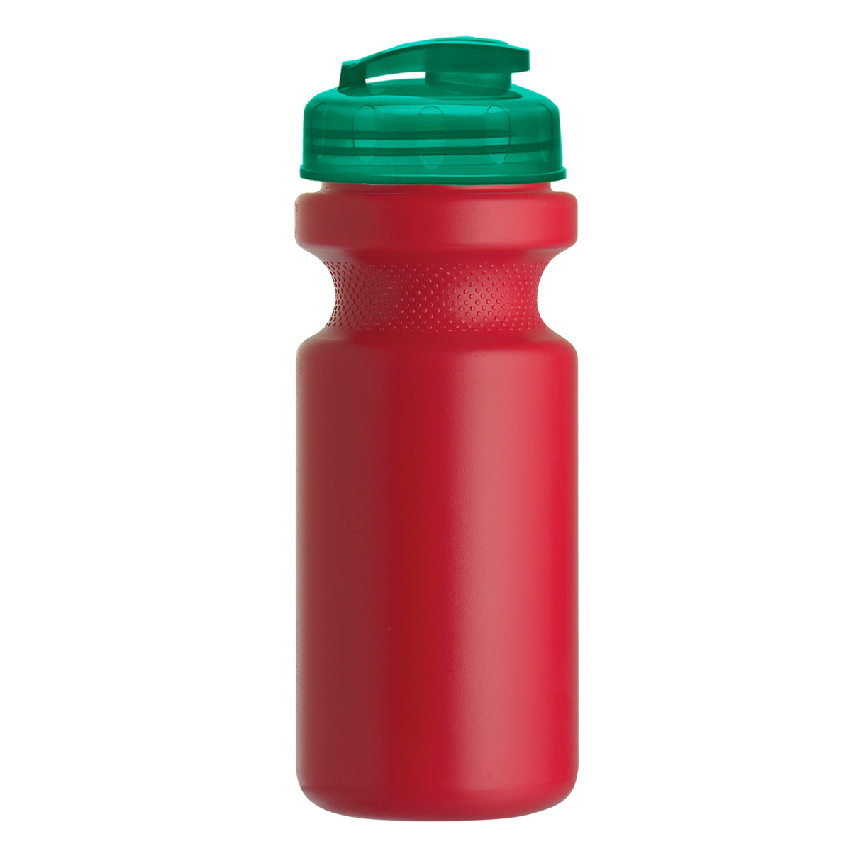 Custom logo Recycled Bike Bottle with Flip-Top Lid - 22 oz.