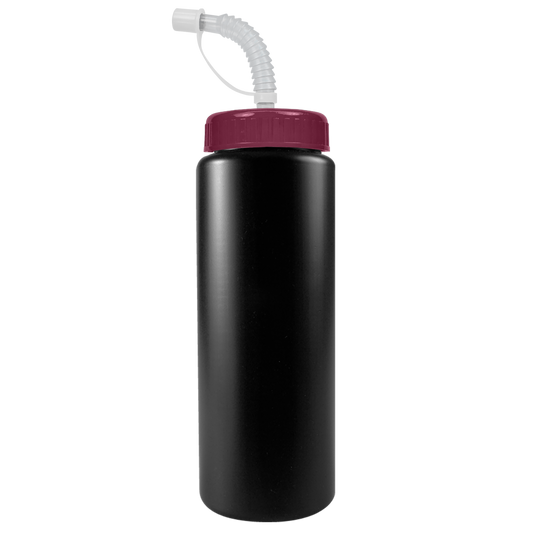 Quart Sport Bottle with Straw Lid - 32 oz.