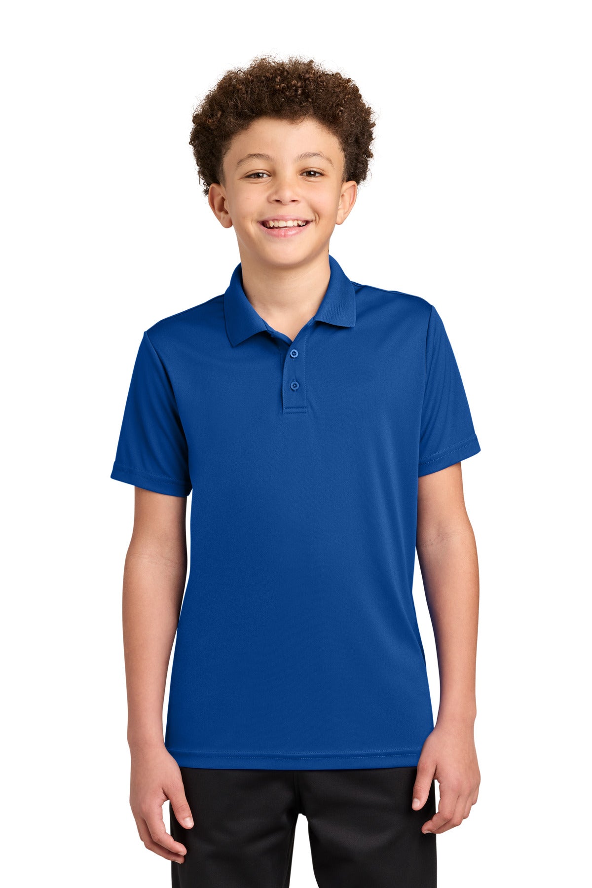 Custom logo Sport-Tek® Youth Competitor™ Polo YST550 in True Royal