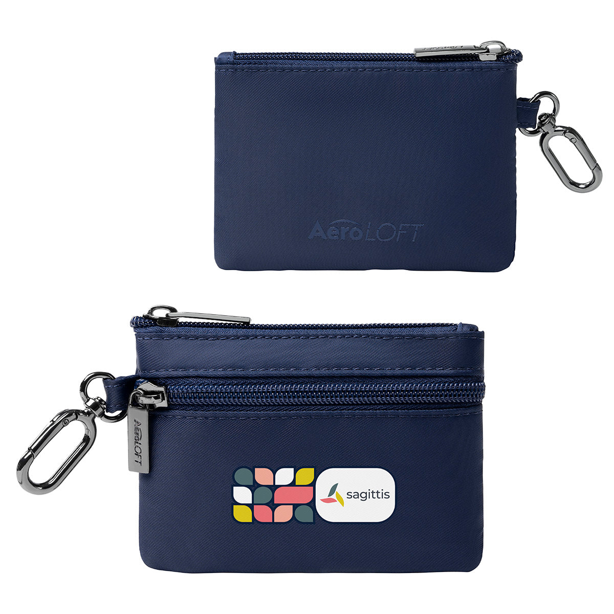 AeroLOFT® Carabiner Zip Wallet