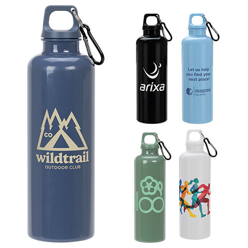 25 oz RPET Reusable Bottle w/ Carabiner