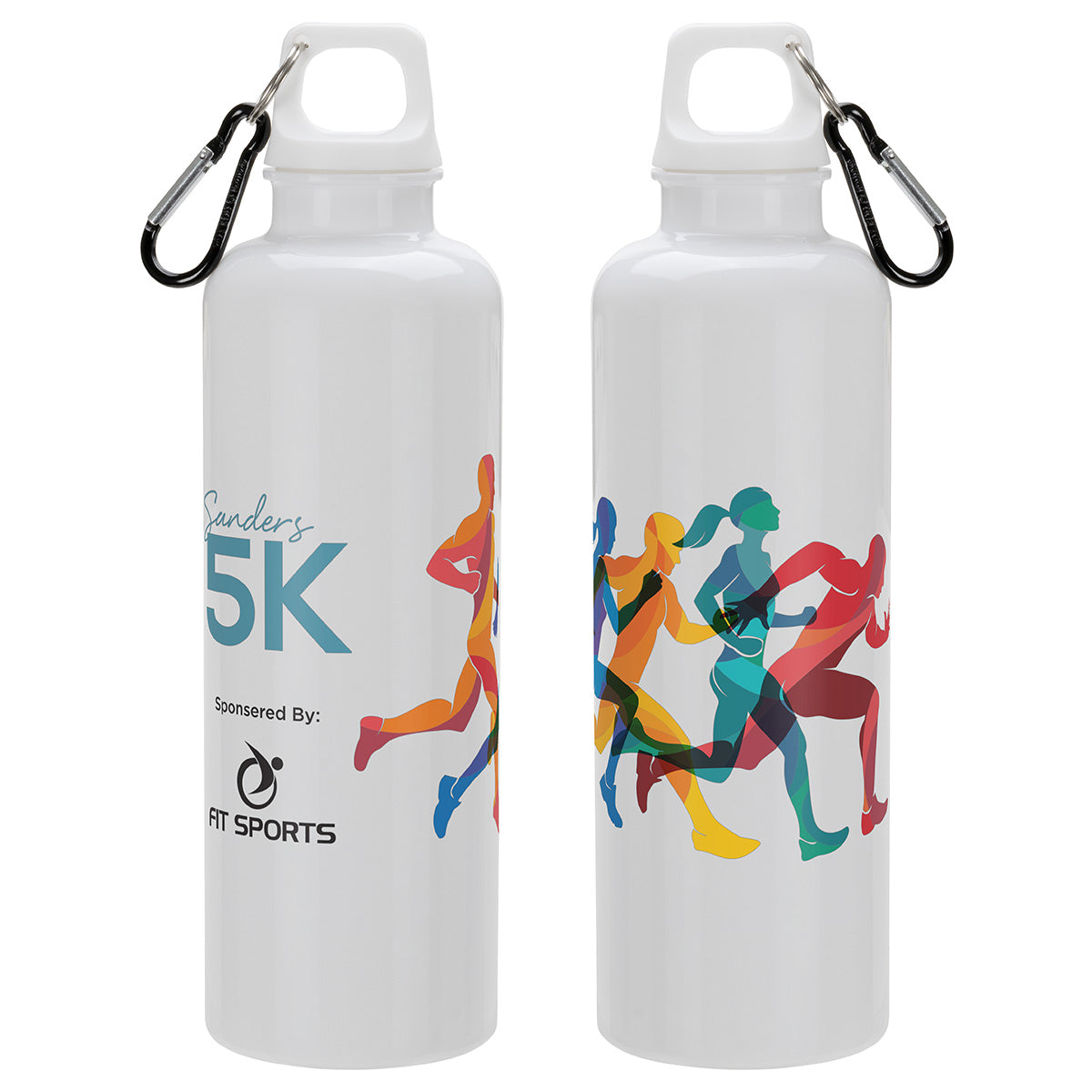 Aloha 25 oz RPET Reusable Bottle w/ Carabiner