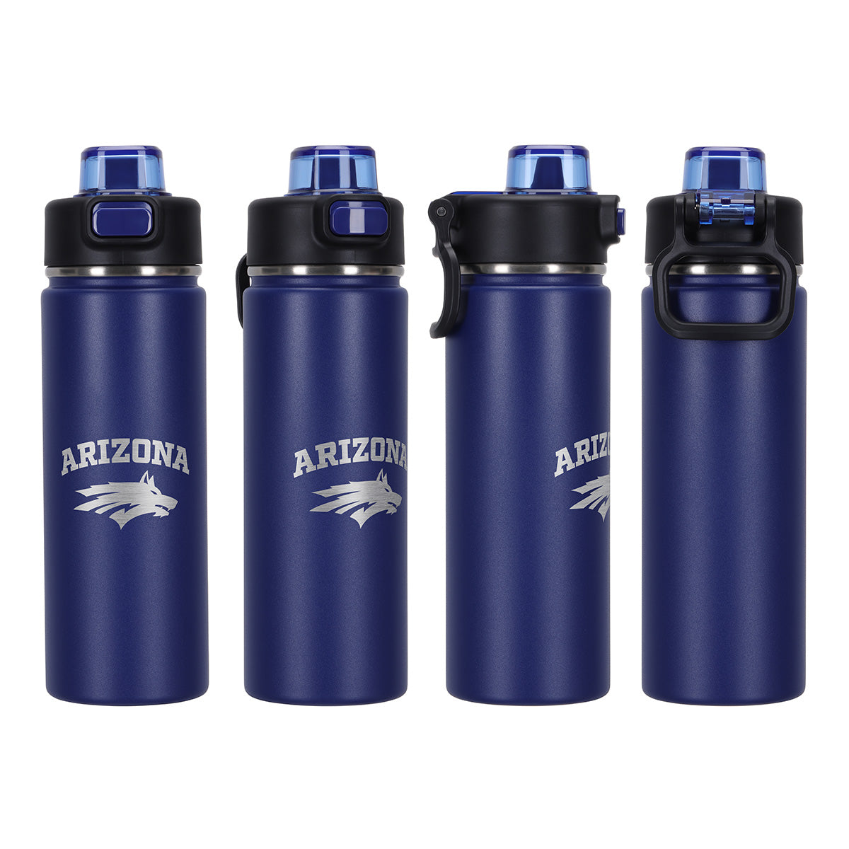 Austin 20 oz Eco-Friendly Leak-proof Vacuum Bottle w/ Push-Button