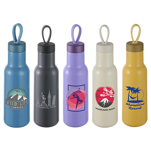 23 oz PLA Sports Bottle with Silicone Loop Handle