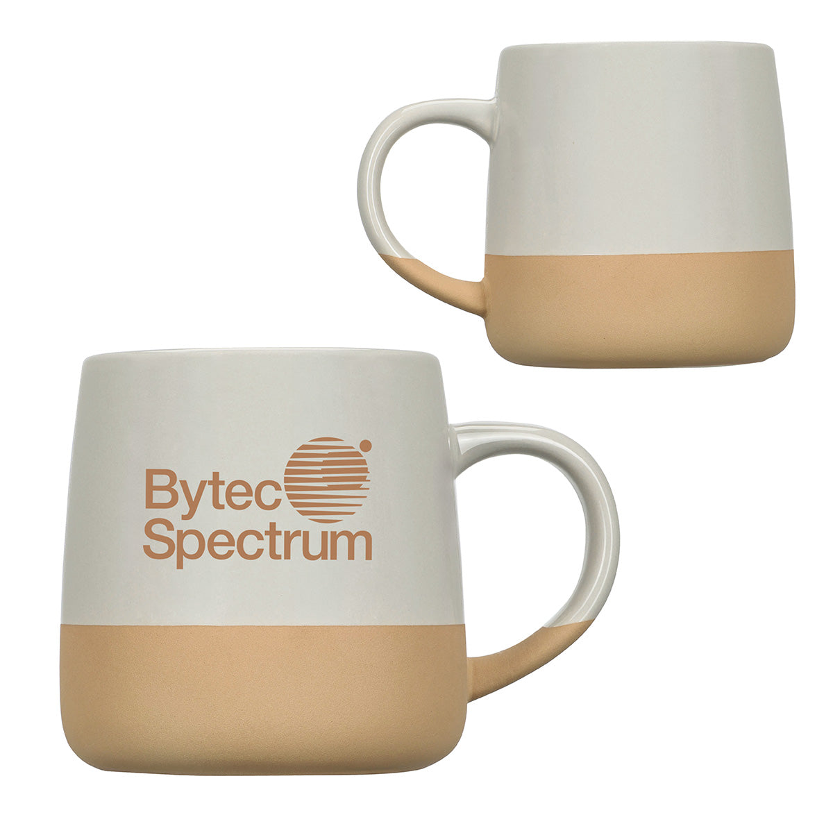 Artisan 15 oz Ceramic Mug w/ Clay Base