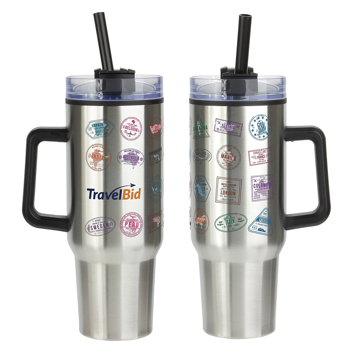 Outpost 40 oz Stainless Steel/Polypropylene Mug