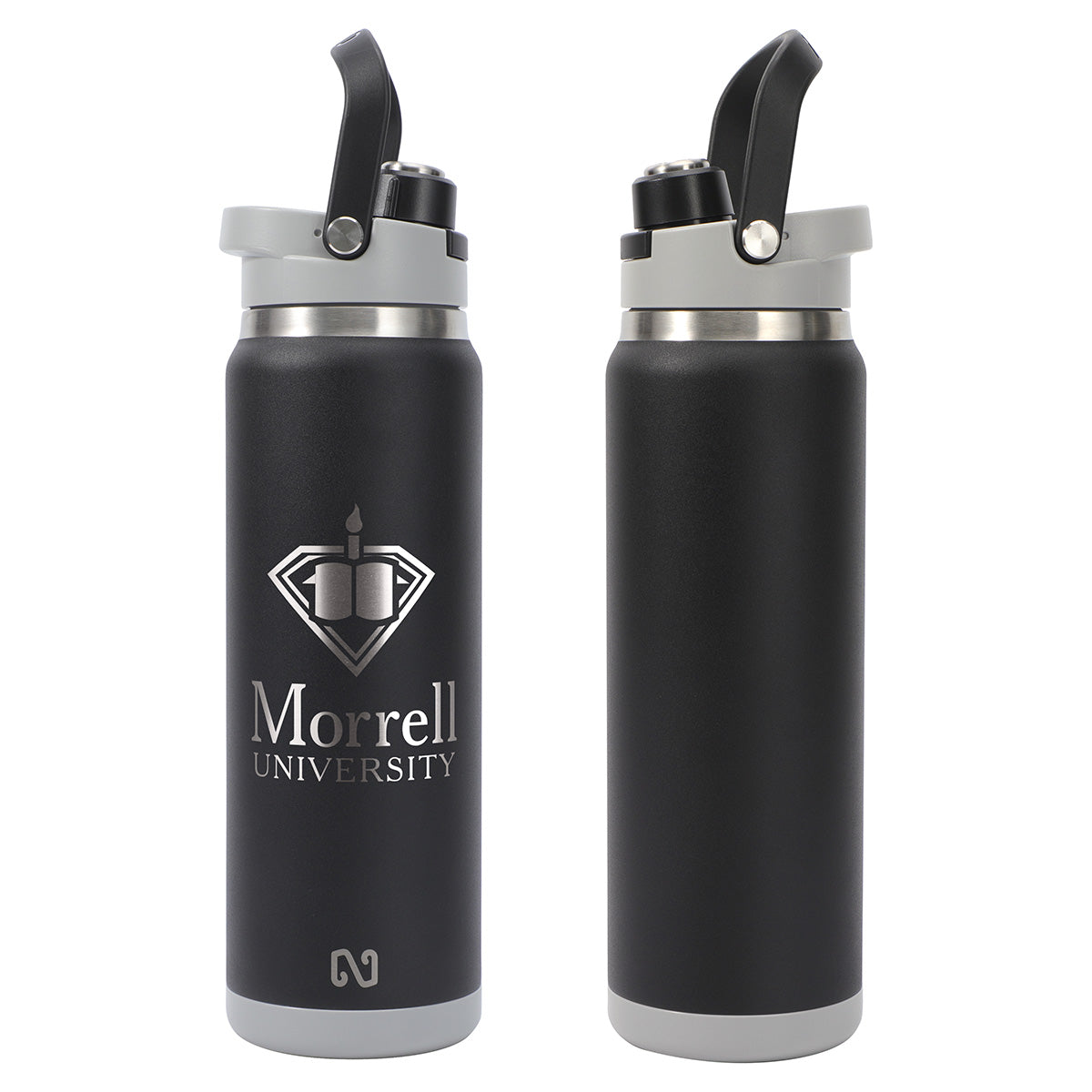 NAYAD® Crusade 28 oz Stainless Steel Double-Wall Vacuum Insulated Bottle with Hidden Cup