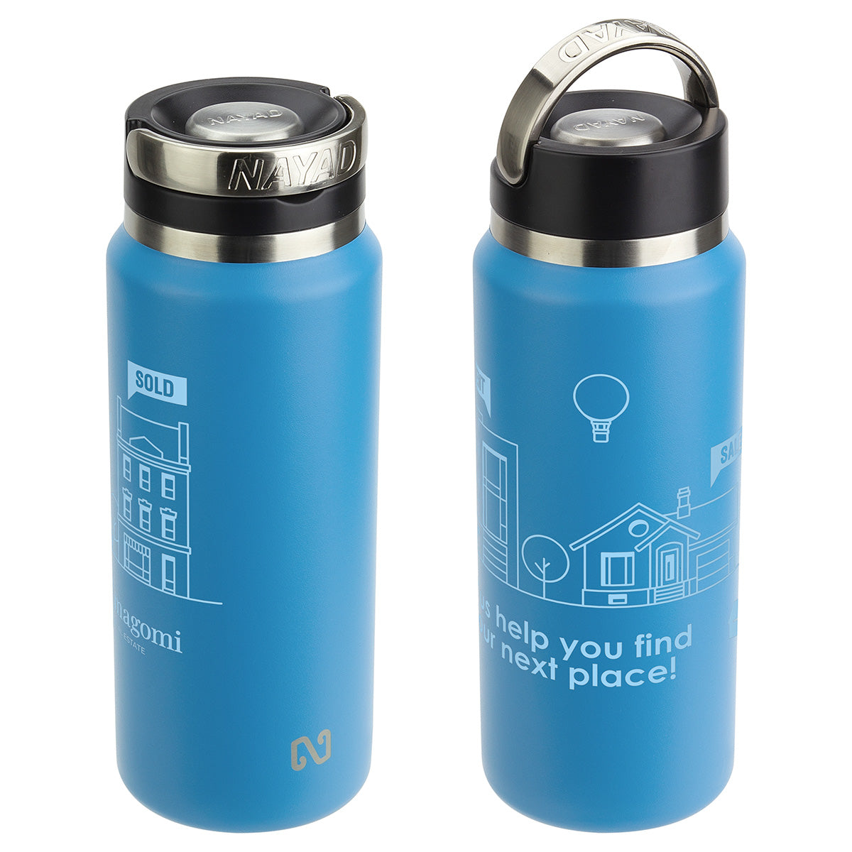 NAYAD® Roamer 26 oz Stainless Double-wall Vacuum Insulated Bottle