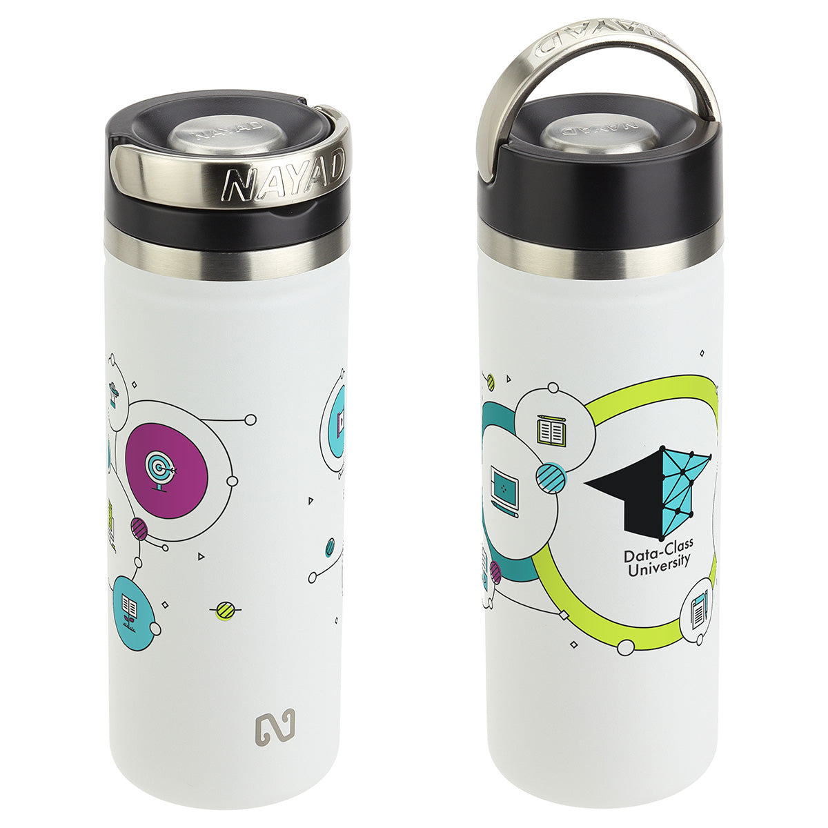 NAYAD® Roamer 18 oz Stainless Double-wall Vacuum Insulated Bottle