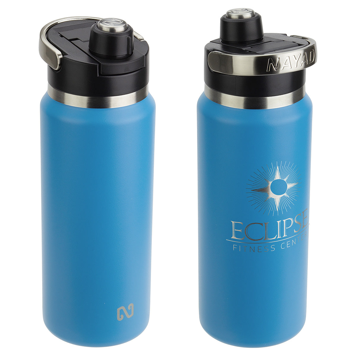 NAYAD® Traveler 26 oz Stainless Double-wall Vacuum Insulated Bottle with Twist-Top Spout