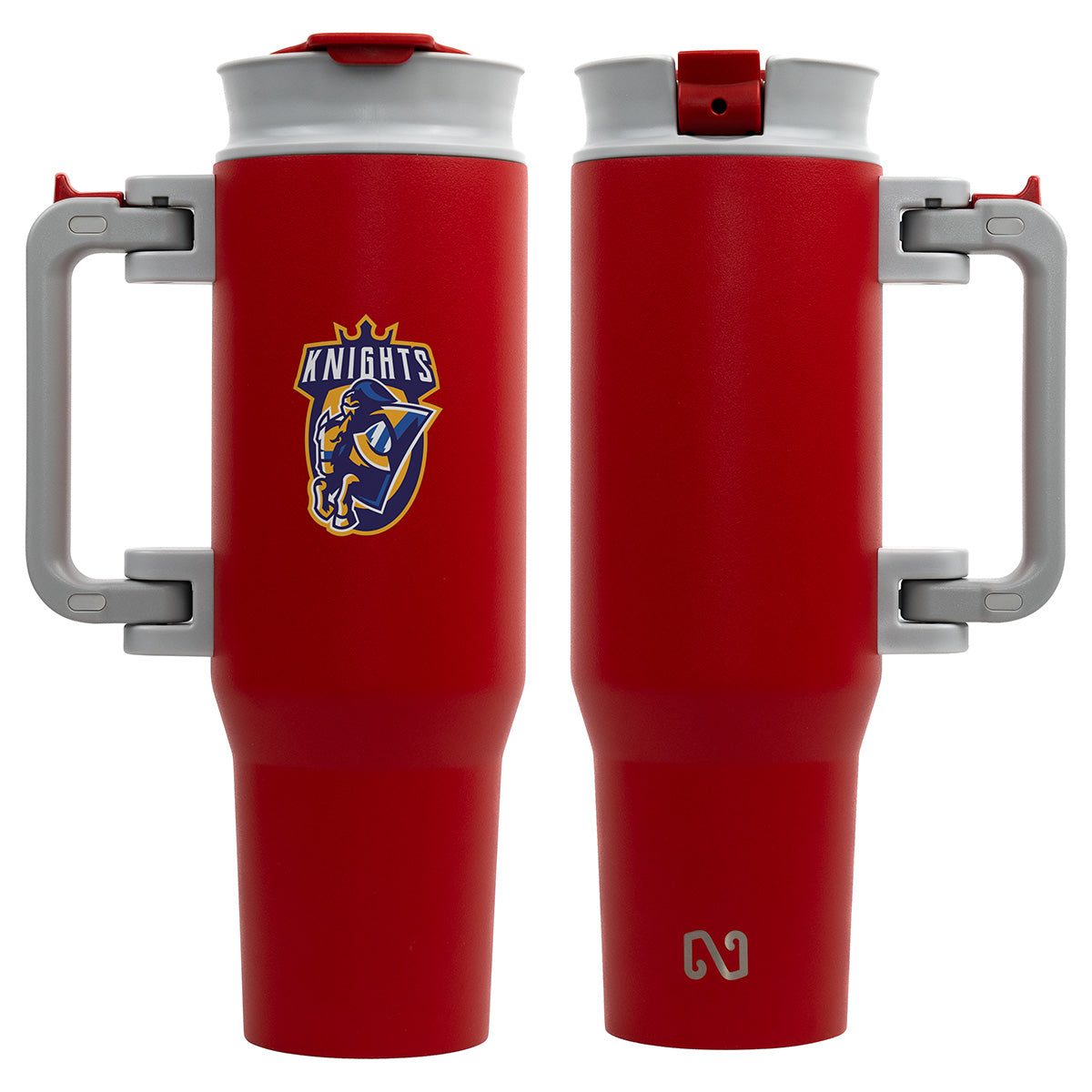 NAYAD® Genesis 40 oz Stainless Steel Double-Wall Vacuum Insulated Mug with Foldable Handle