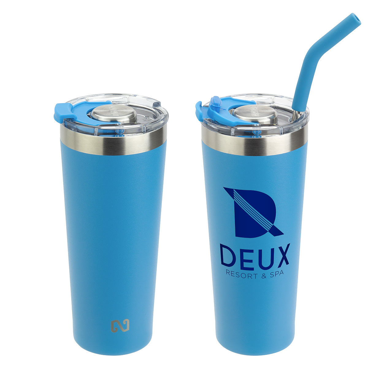 NAYAD® Trouper 22 oz Stainless Double-wall Vacuum Insulated Tumbler with Straw