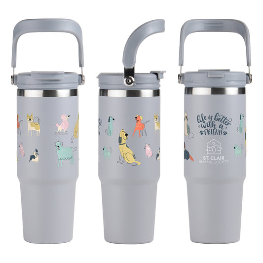 SENSO® Venture DuoFlow 30 oz Vacuum Insulated Stainless Steel Travel Tumbler