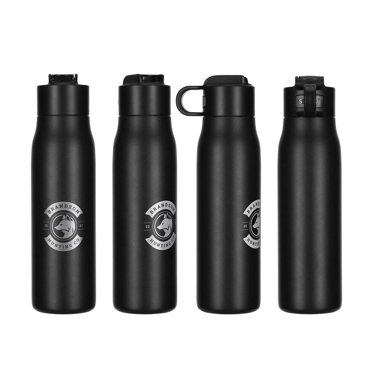 SENSO® Lakeway 22 oz Eco-Friendly Vacuum Insulated Bottle w/ Push-Button