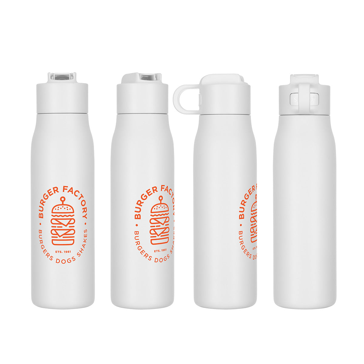 SENSO® Lakeway 22 oz Eco-Friendly Vacuum Insulated Bottle w/ Push-Button