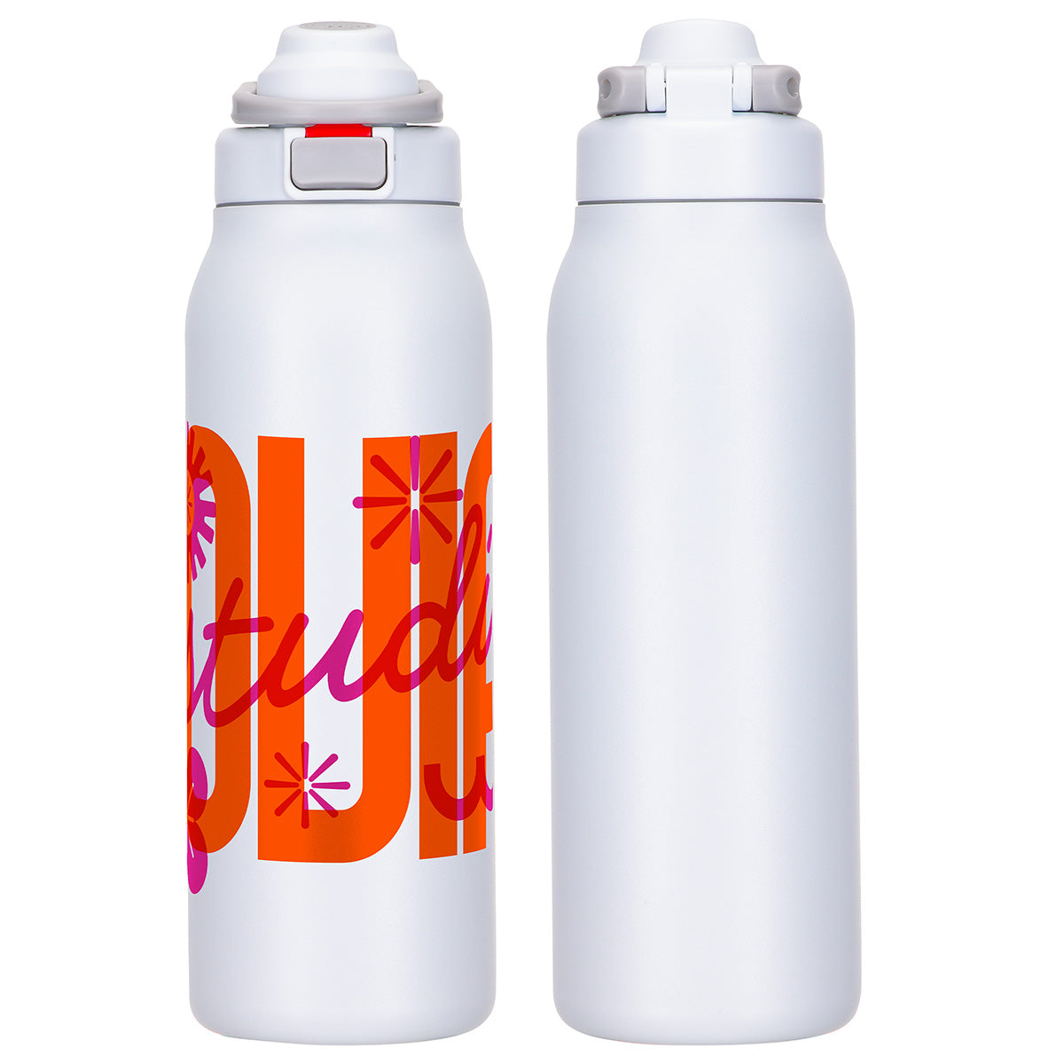 SENSO® Mission 32 oz  Eco-Friendly 2 in 1 Sip & Chug Duoflow Vacuum Insulated Bottle