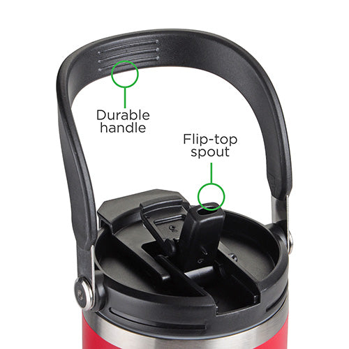 SENSO® Venture DuoFlow 40 oz Vacuum Insulated Stainless Steel Travel Tumbler