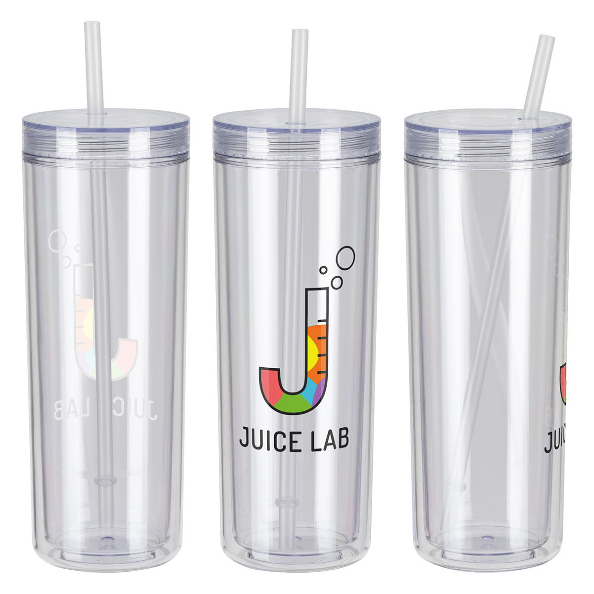Arden 16 oz Recycled Acrylic Straw Tumbler