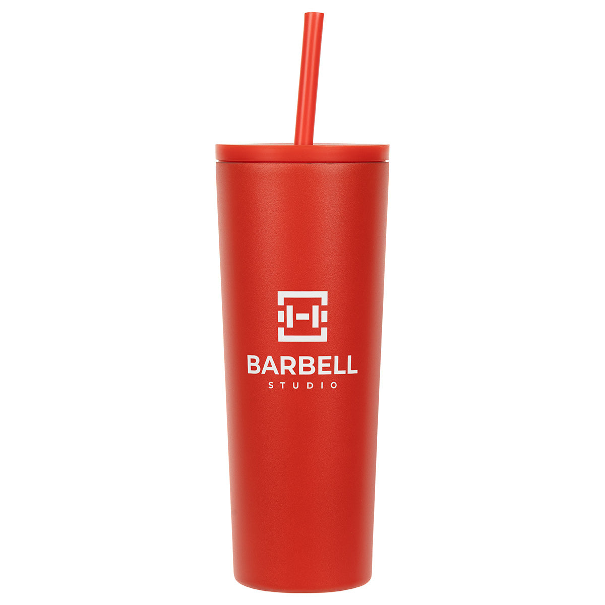 Bradford 24 oz Vacuum Insulated Stainless Steel Tumbler with Straw
