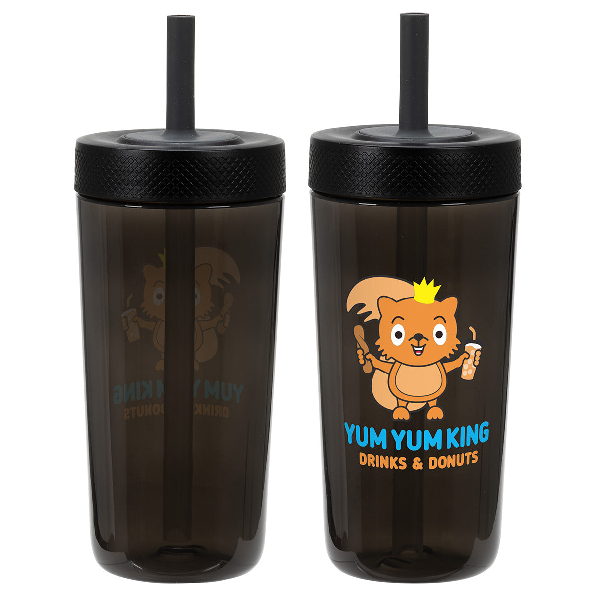 Havana 22 oz Recycled Polypropylene Tumbler with Silicone Straw