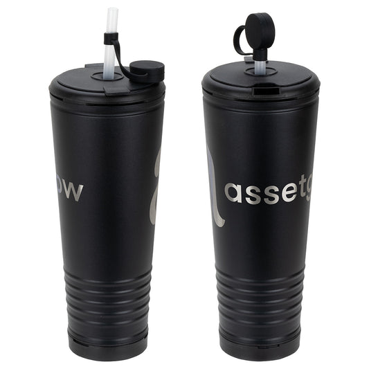 Klaxon 23 oz Stainless Steel/Polypropylene Tumbler with Built-In Horn