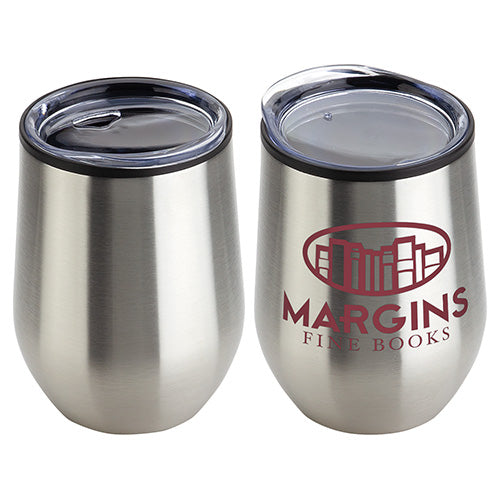 12 oz Stainless Steel/Polypropylene Wine Goblet