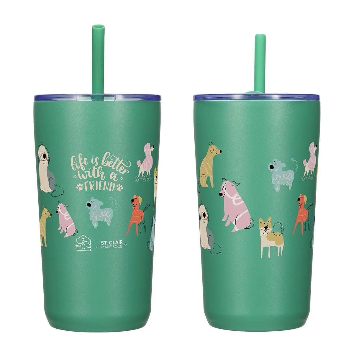 Custom logo Savor 16 oz Eco-Friendly Ceramic-lined Vacuum Insulated Tumbler